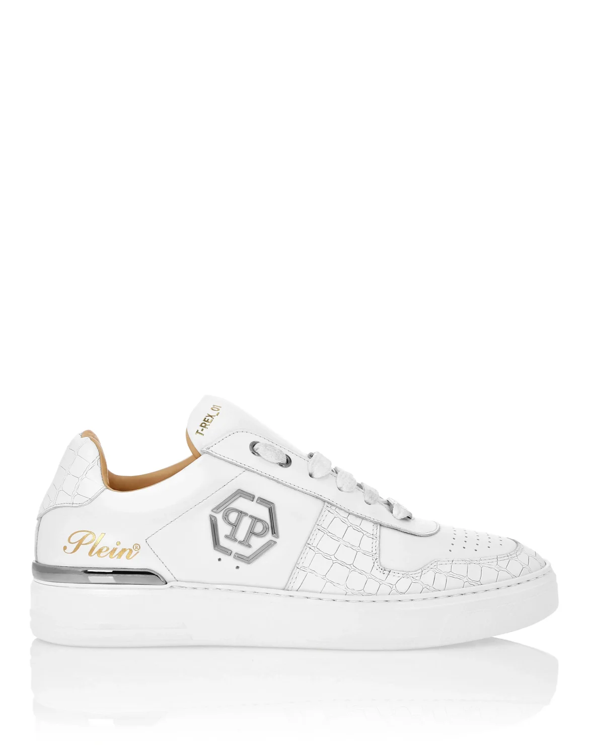 Low-Top Sneakers, цвет: Белый