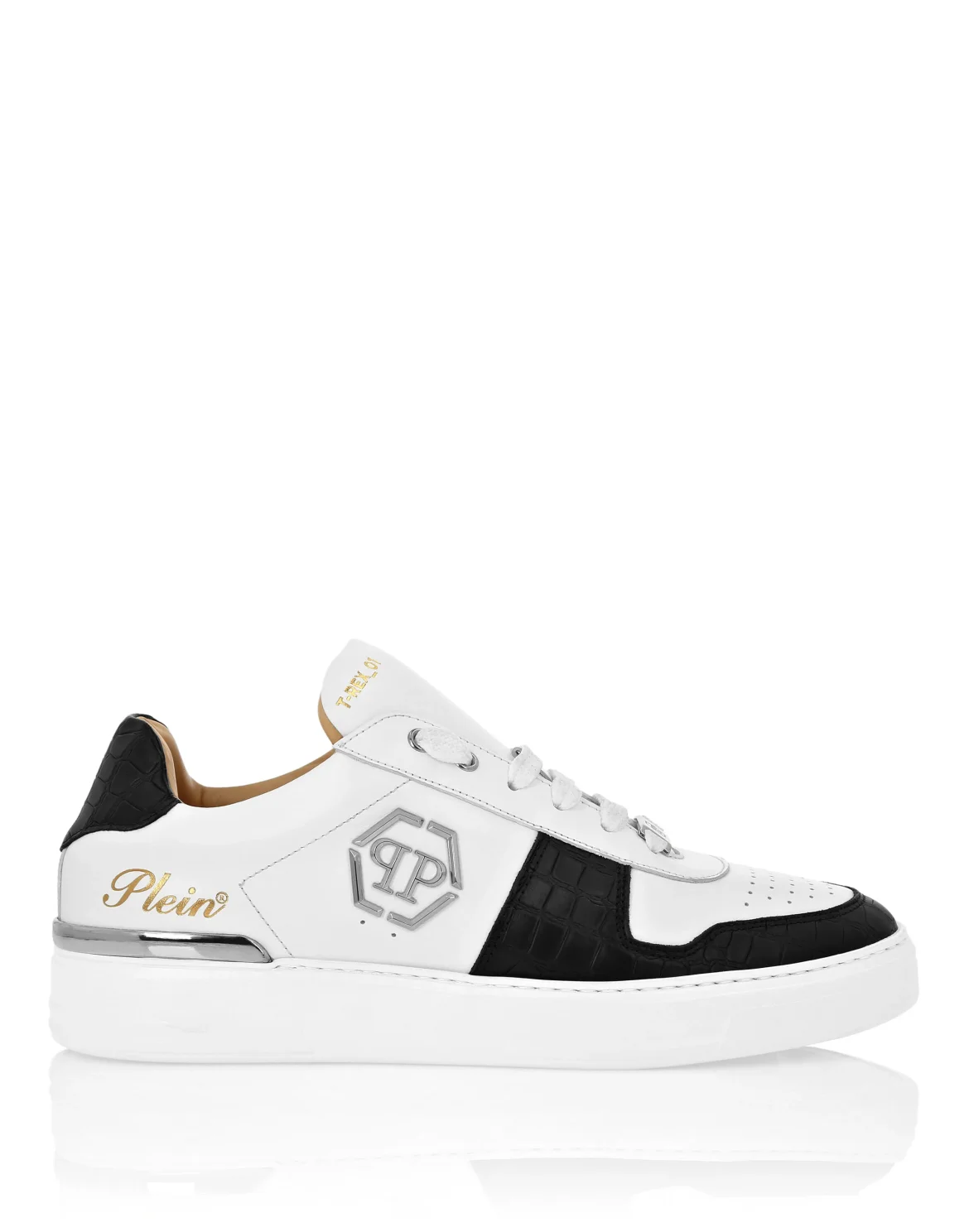 Low-Top Sneakers, цвет: Черный