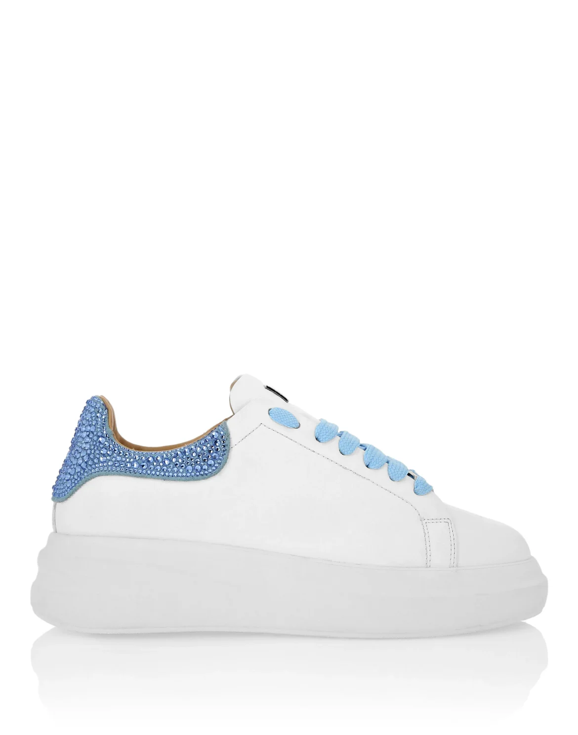 Low Top Sneakers Monogram Strass, цвет: Белый