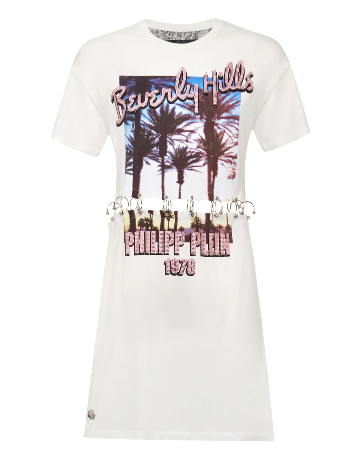 T-Shirt Short Dresses PP1978, цвет: Белый