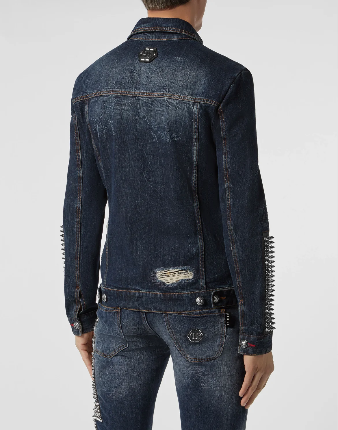Denim Jacket Destroyed, цвет: Синий
