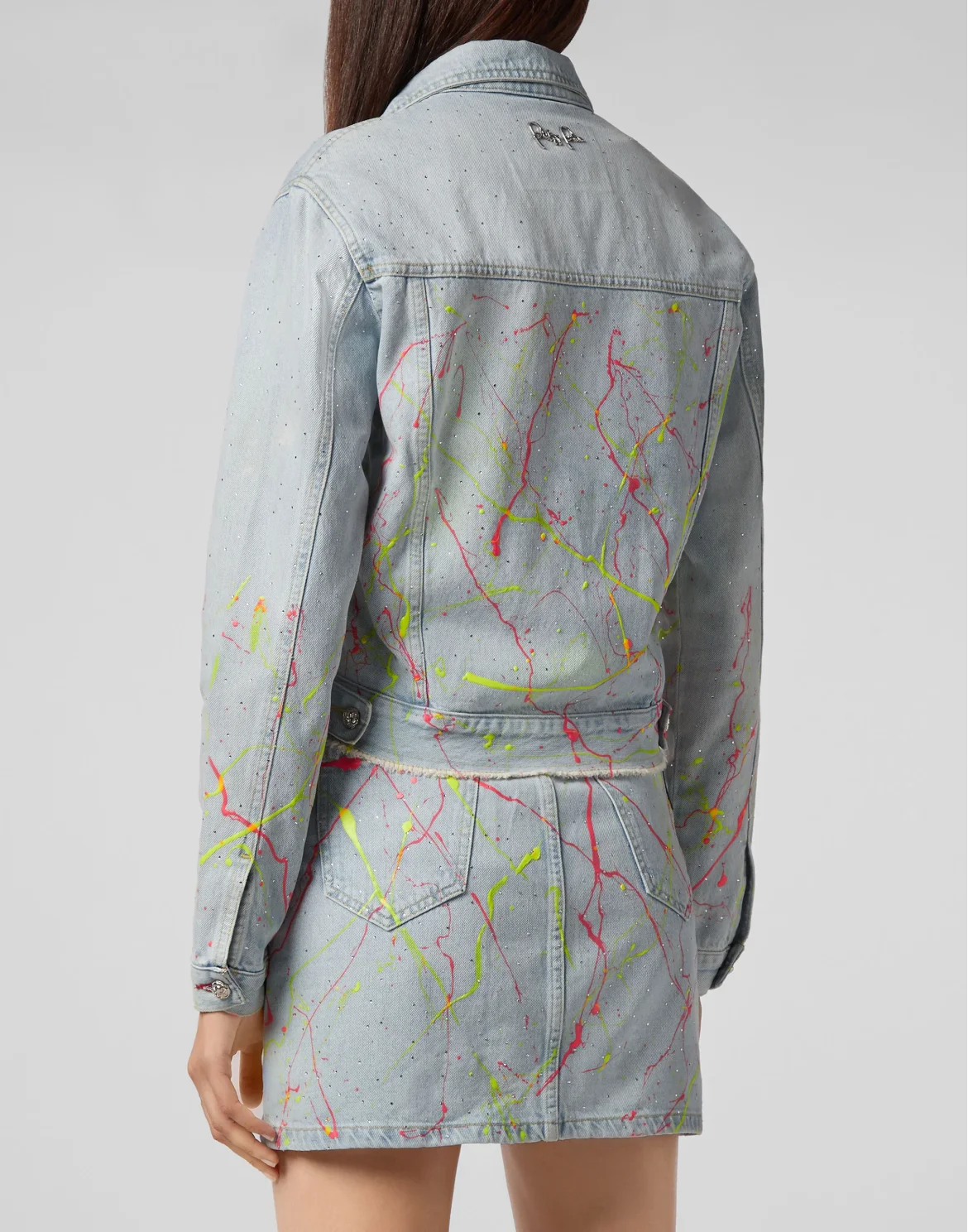 Denim Jacket Crystal, цвет: Голубой