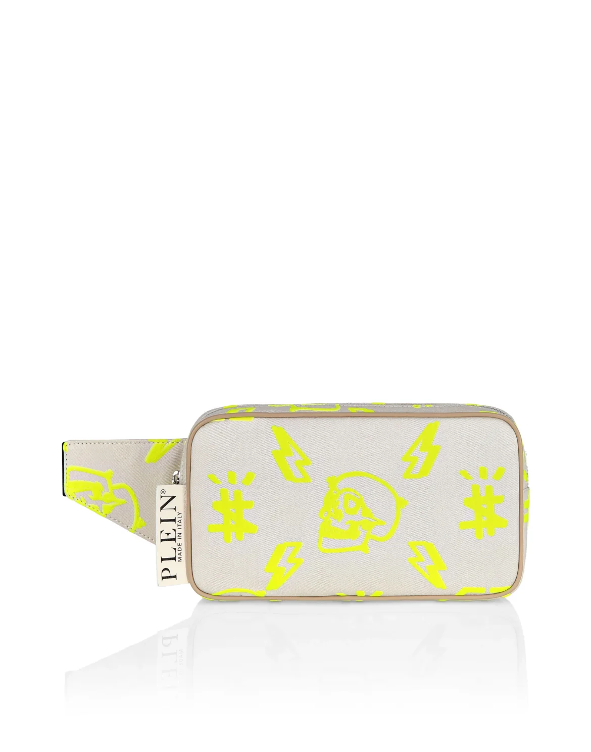 Nylon Fenny Pack Iconic Plein, цвет: Желтый