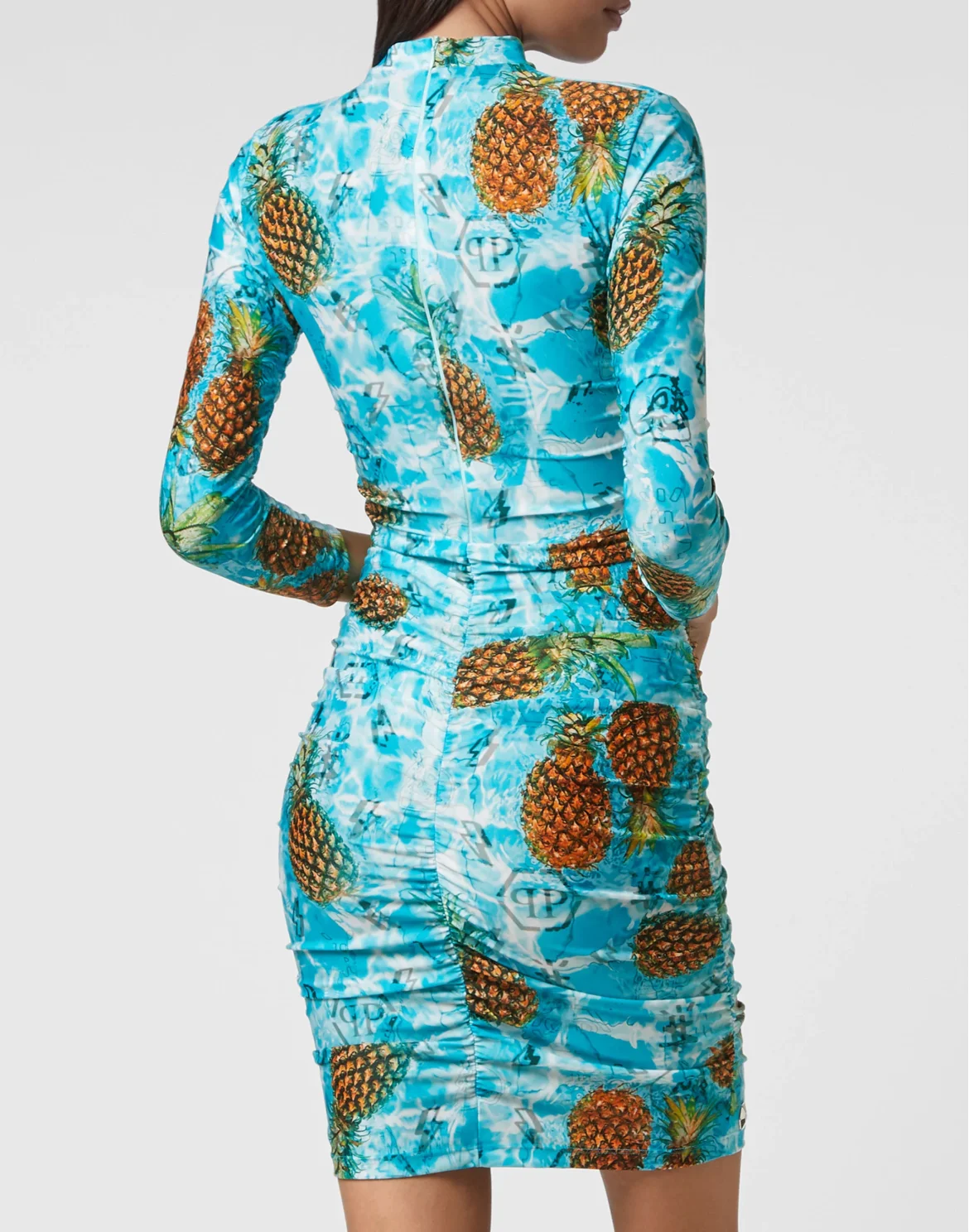 Short Dress LS Pineapple Skies, цвет: Мультиколор