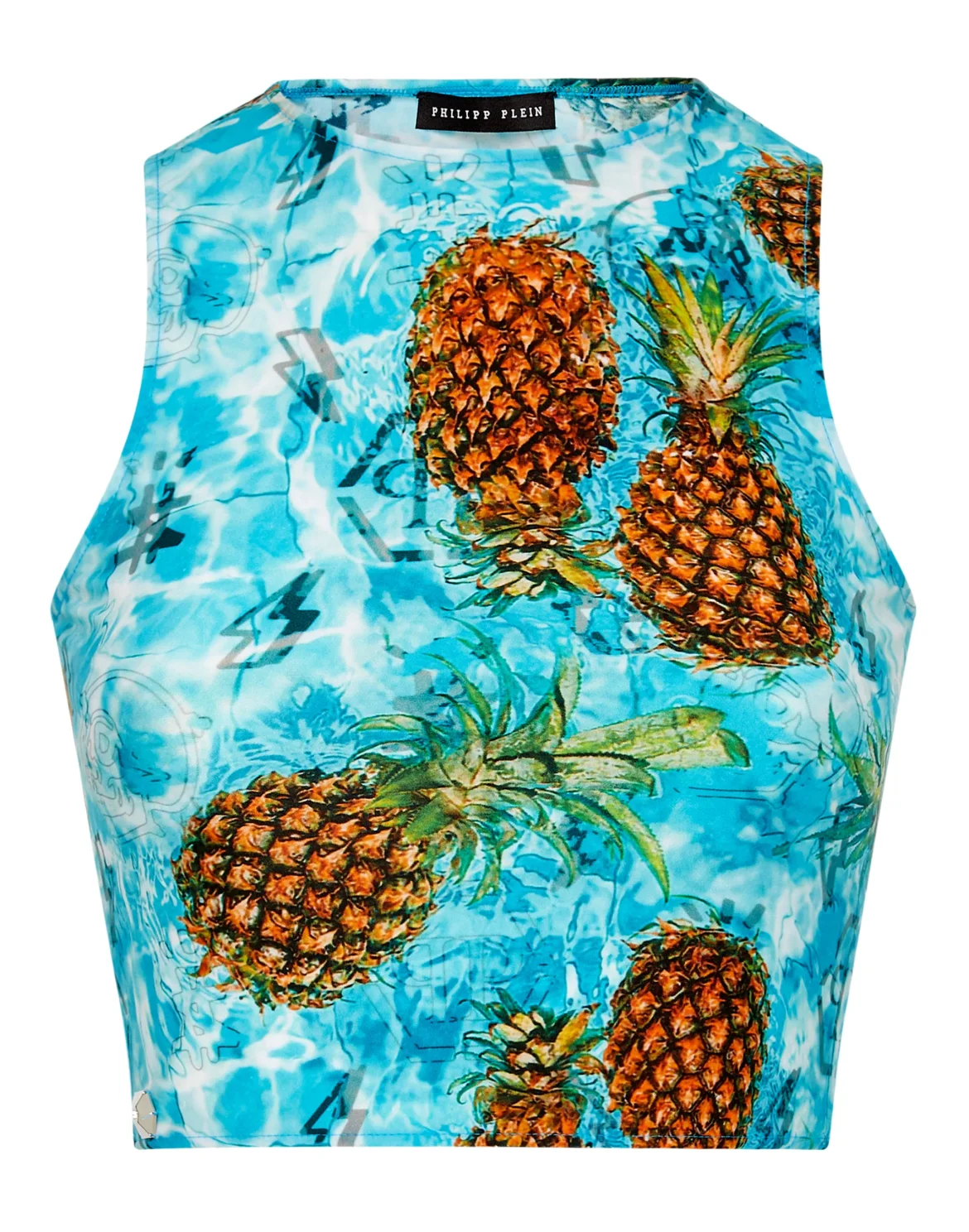 Crop Top Pineapple Skies, цвет: Мультиколор