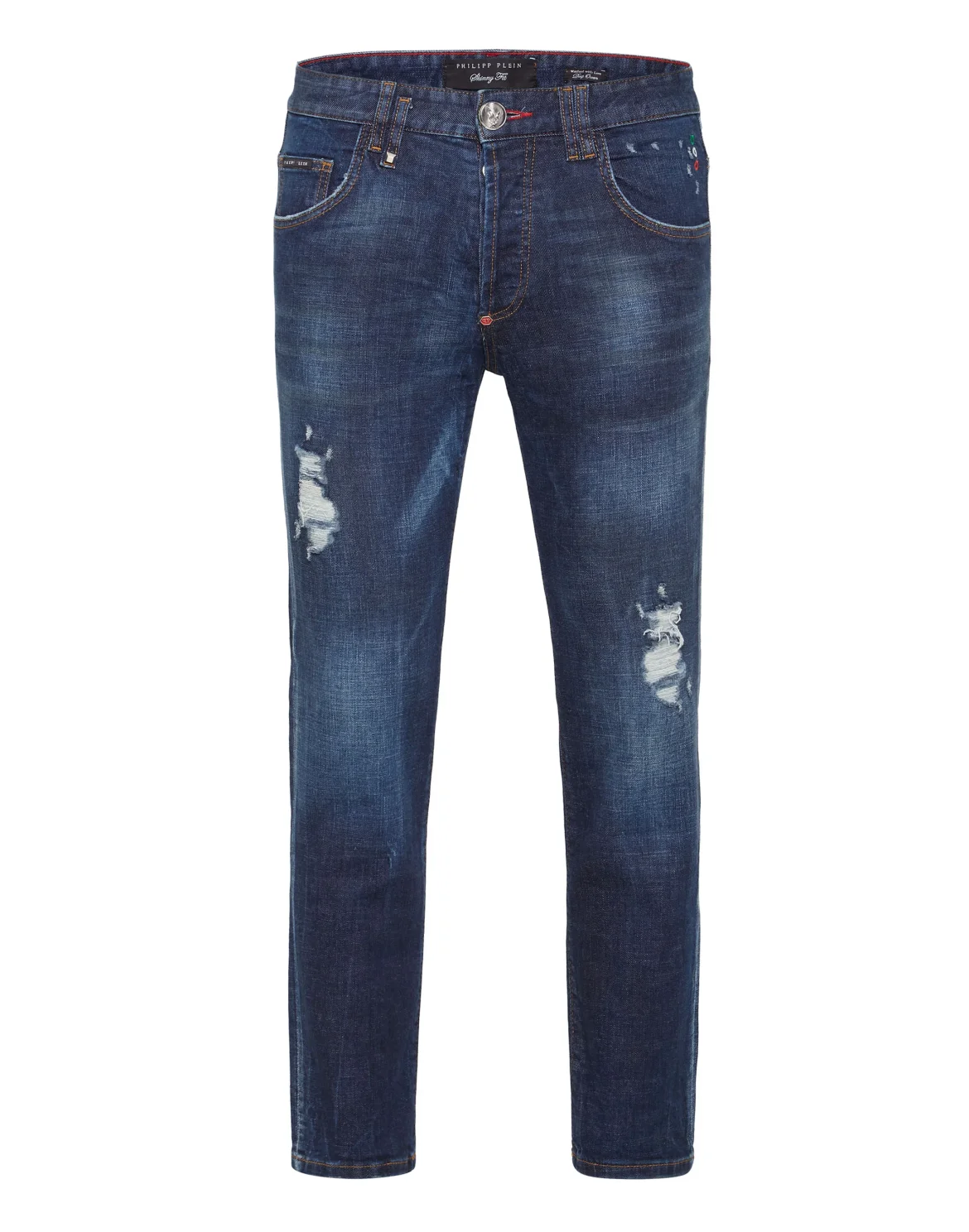 Denim Trousers Skinny, цвет: Синий