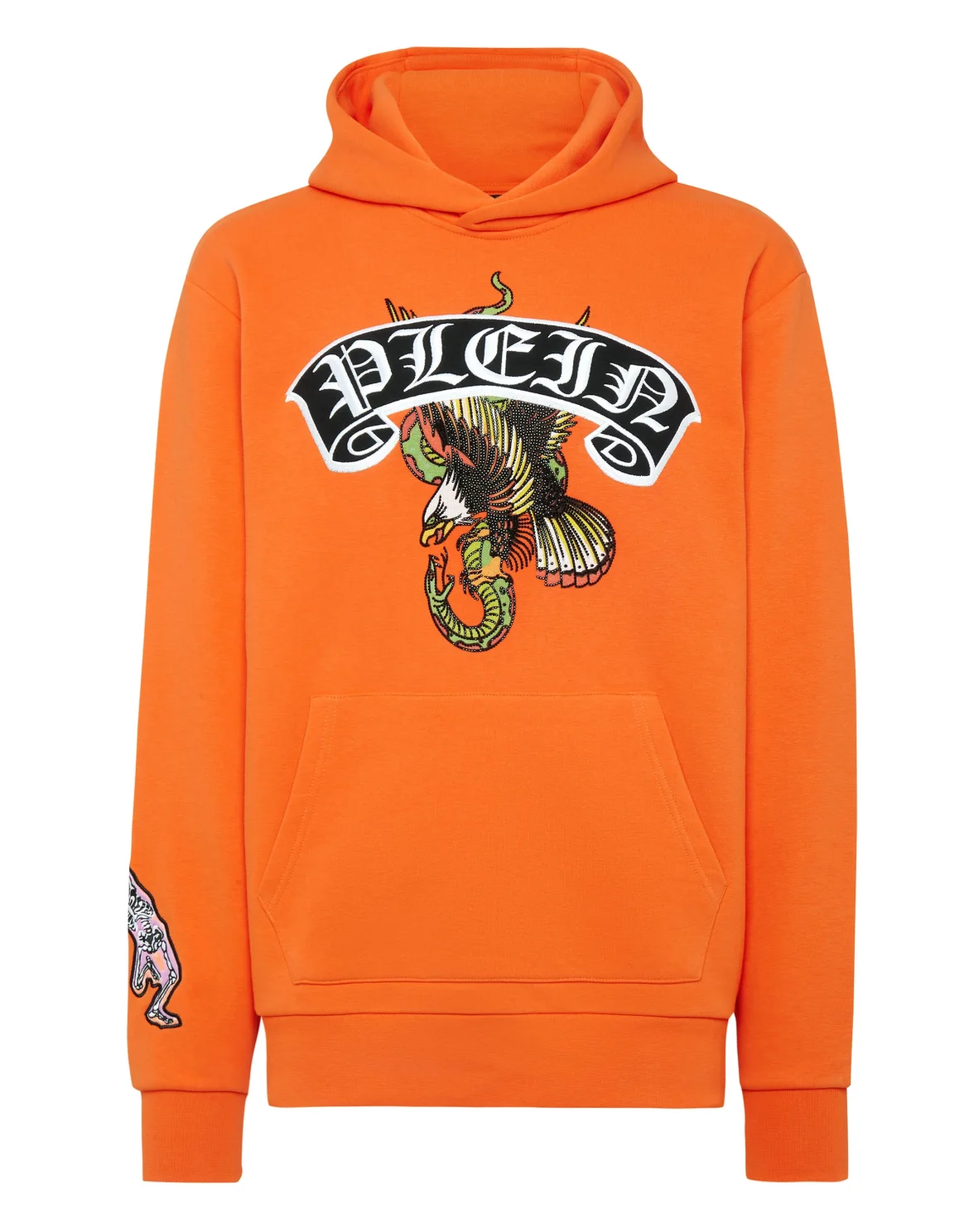 Hoodie sweatshirt Stones  Gothic Plein, цвет: Оранжевый