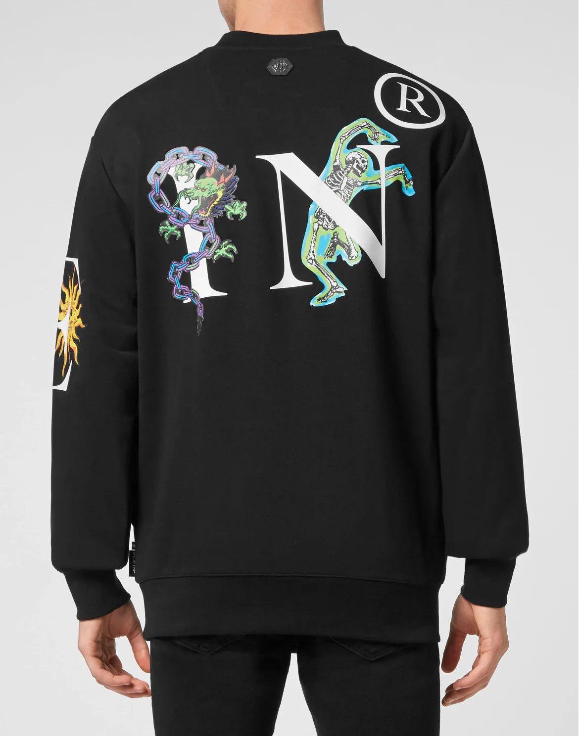 Sweatshirt LS Tattoo, цвет: Черный