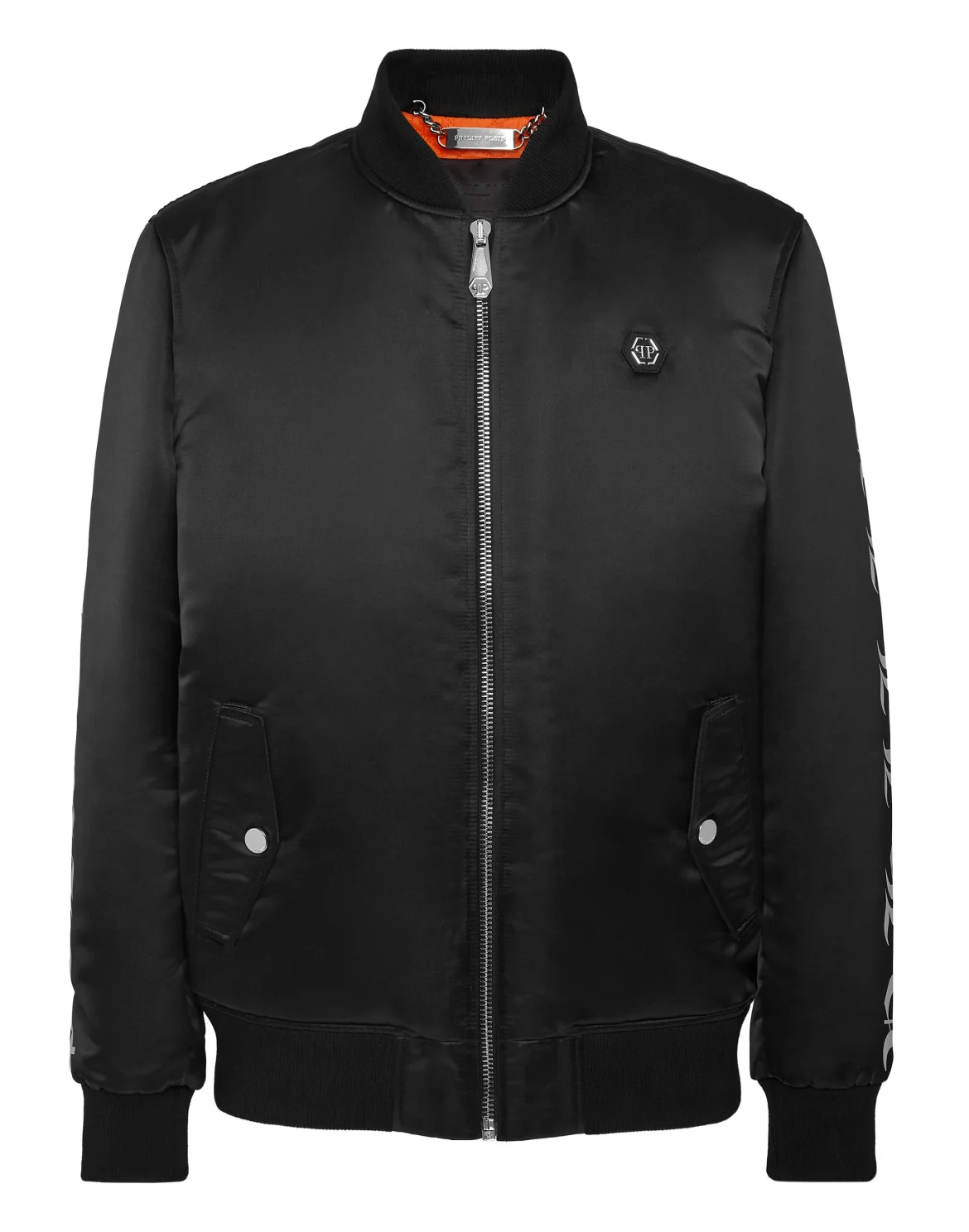 Satin Top Gun Bomber Hexagon, цвет: Черный