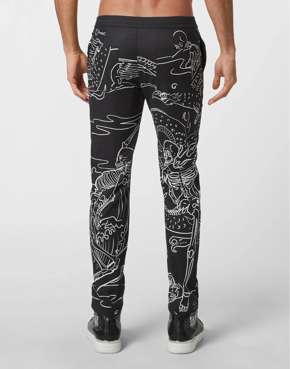 Cotton Golf Jogging Trousers, цвет: Черный