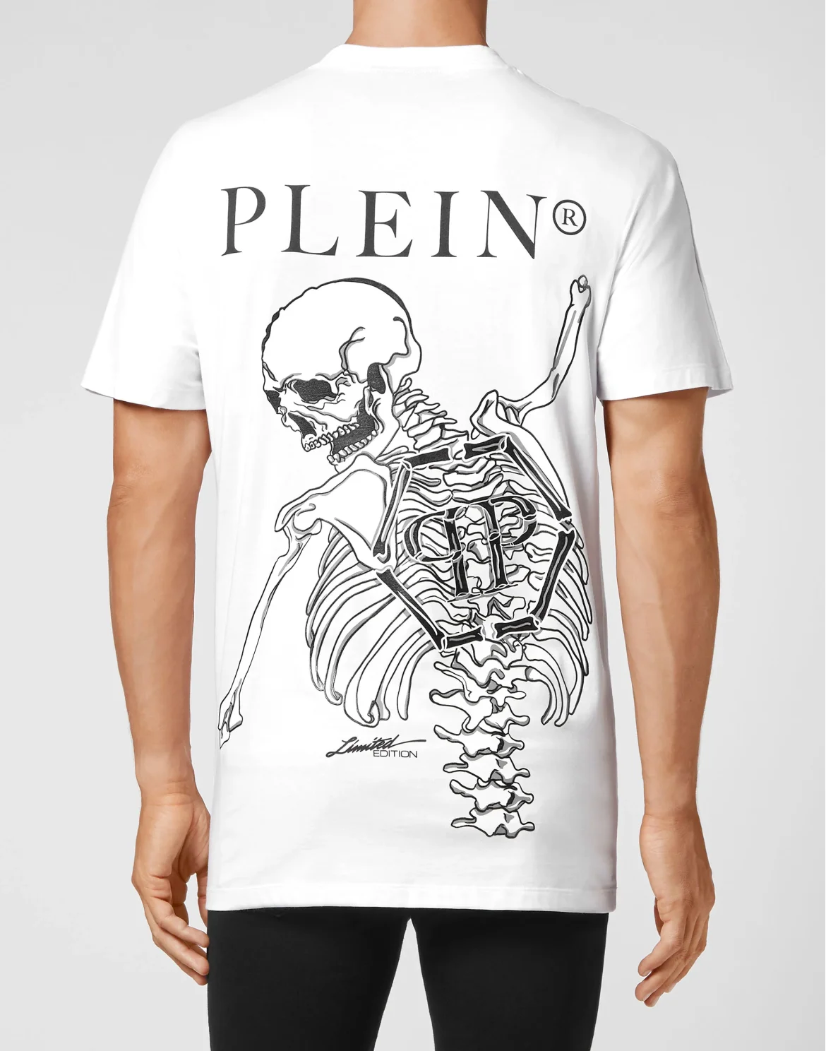 Jersey T-shirt Round Neck SS Skeleton, цвет: Белый