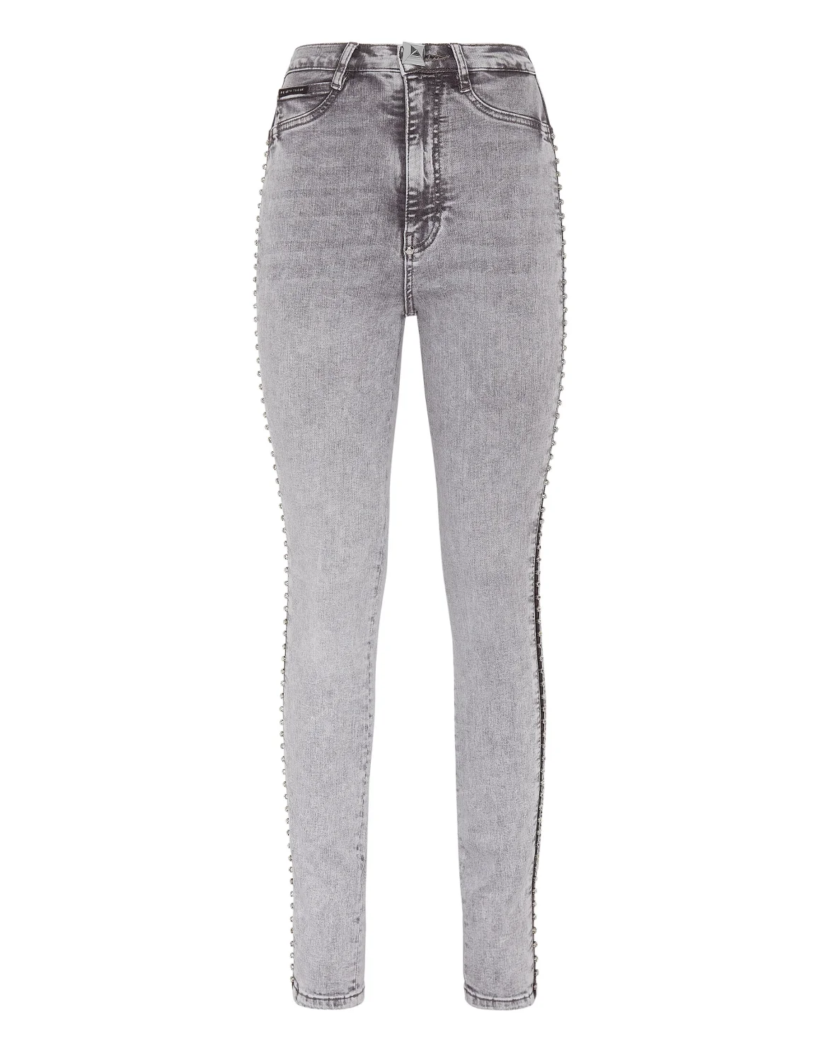 Denim Super High Waist Jegging Stones, цвет: Серый
