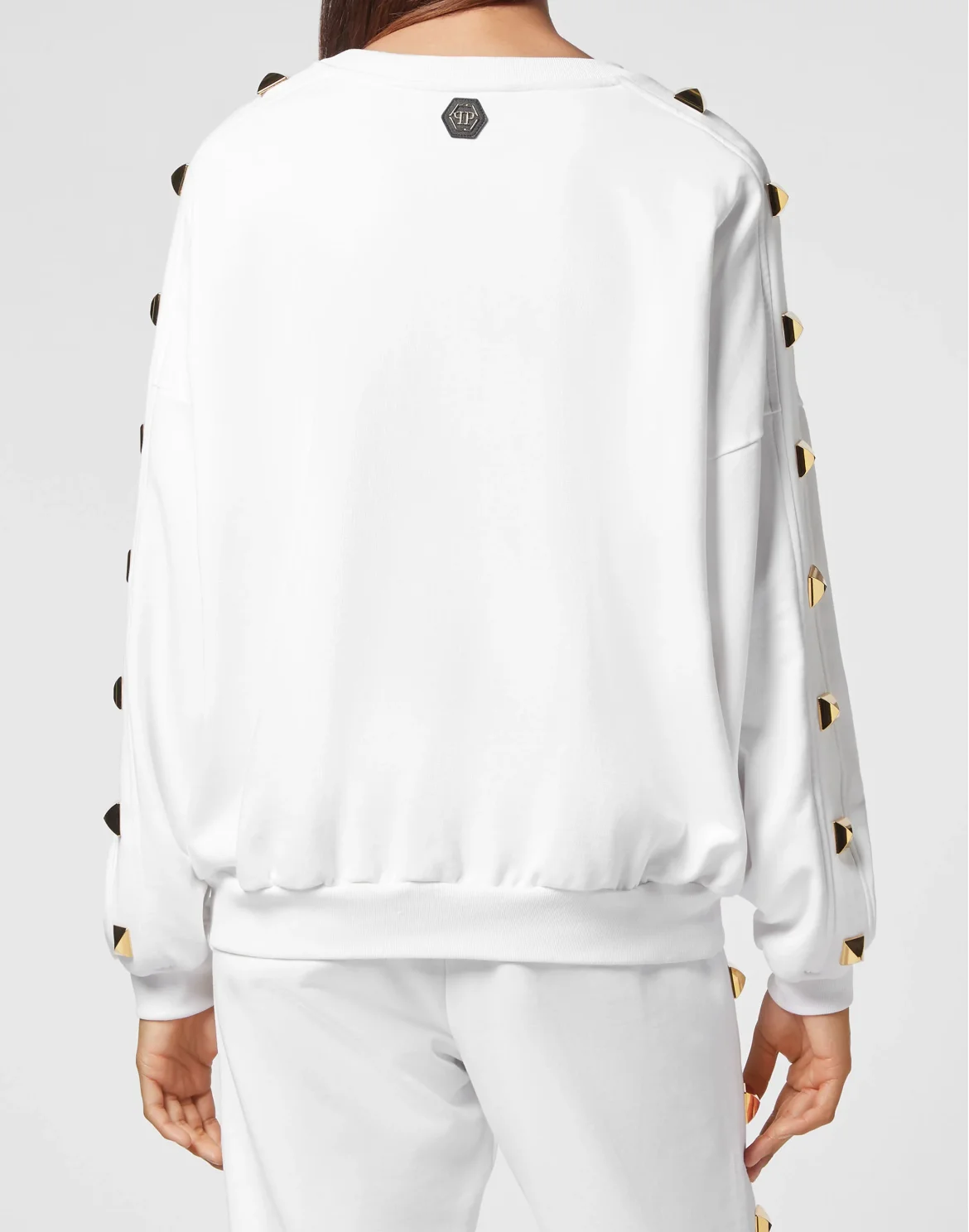 Sweatshirt LS Studs, цвет: Белый