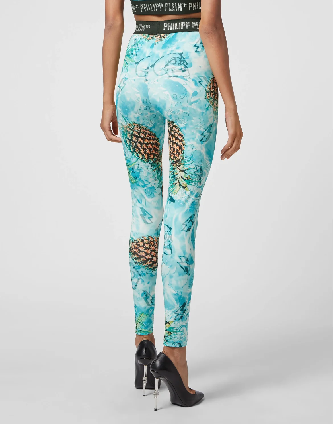 Jogging Leggings Stones Pineapple Skies, цвет: Мультиколор