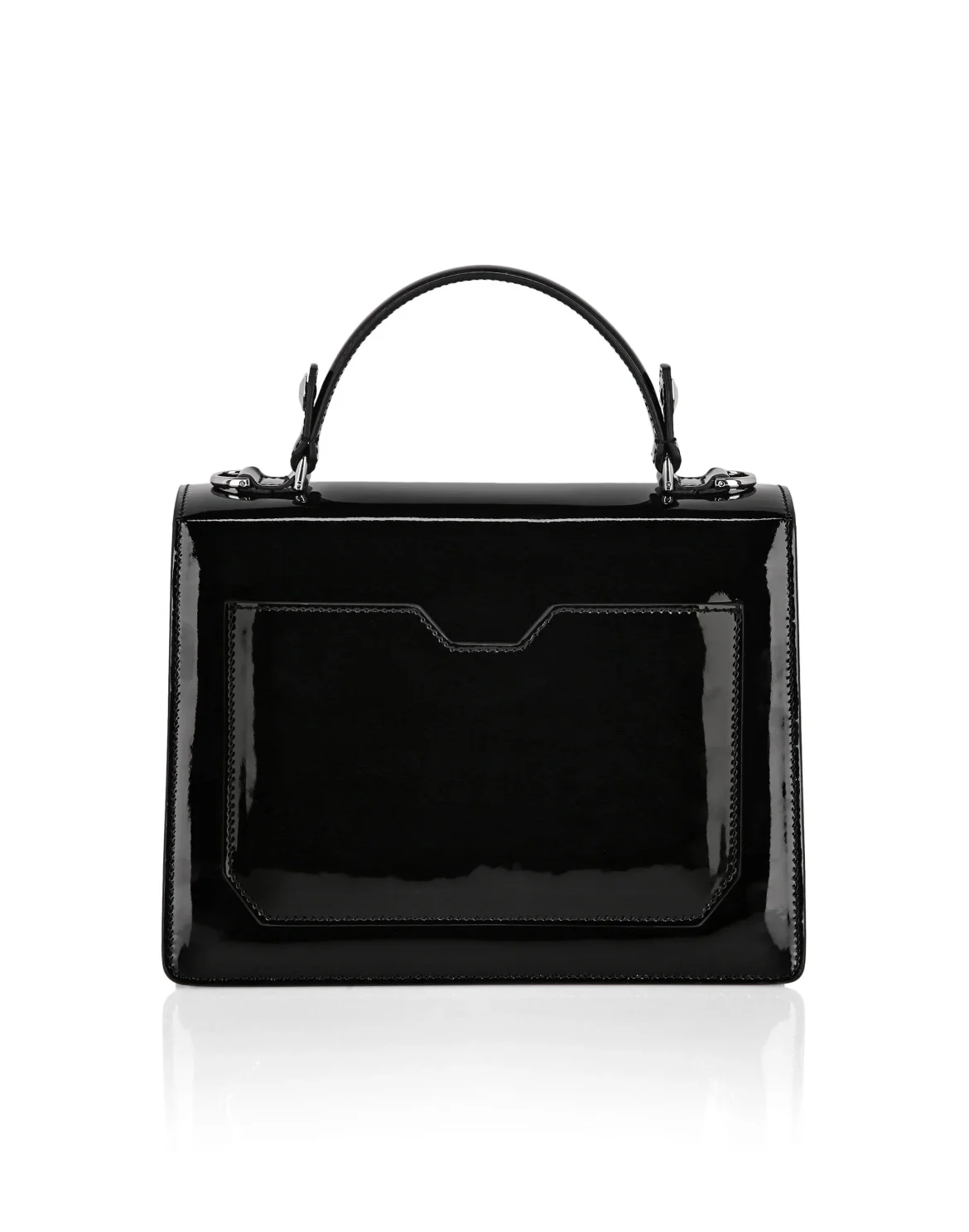 Large Handle Bag Superheroine GOTHIC PLEIN, цвет: Черный