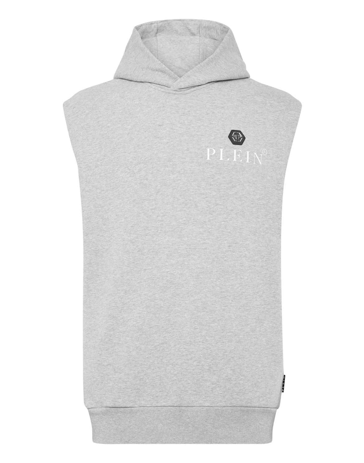Hoodie Sleeveless Basic, цвет: Серый