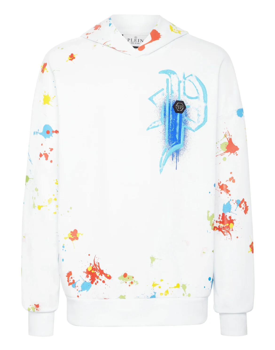 Hoodie sweatshirt Dripping Skull, цвет: Белый