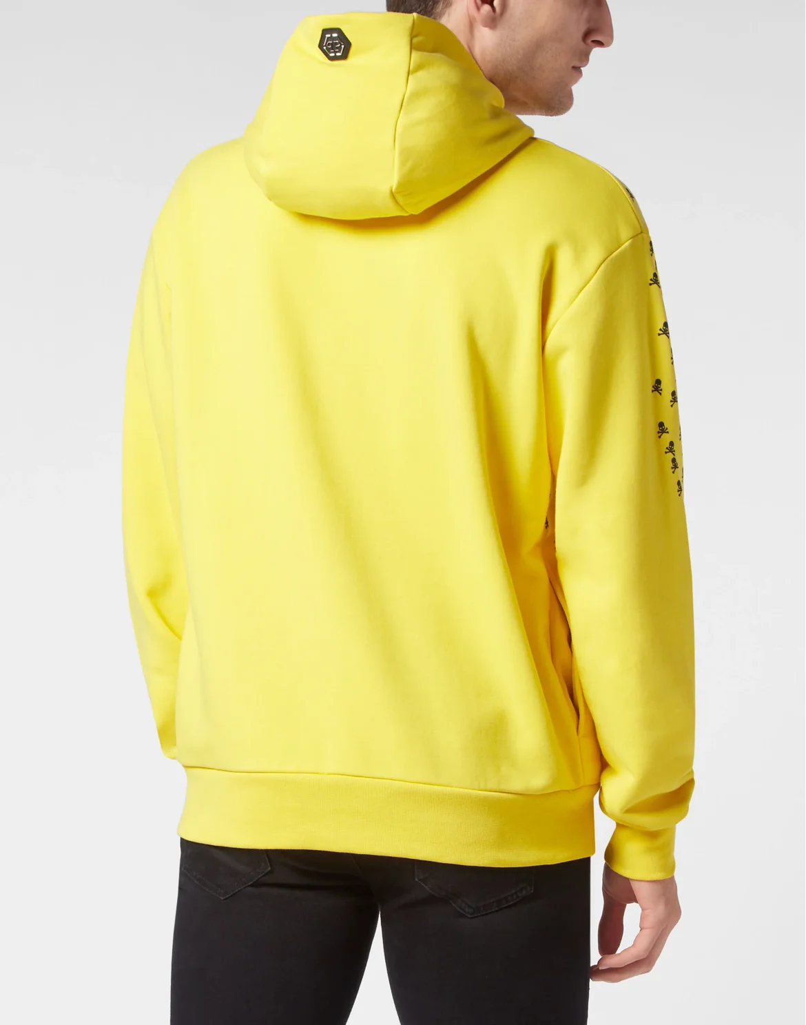 Hoodie sweatshirt Skull&Bones, цвет: Желтый