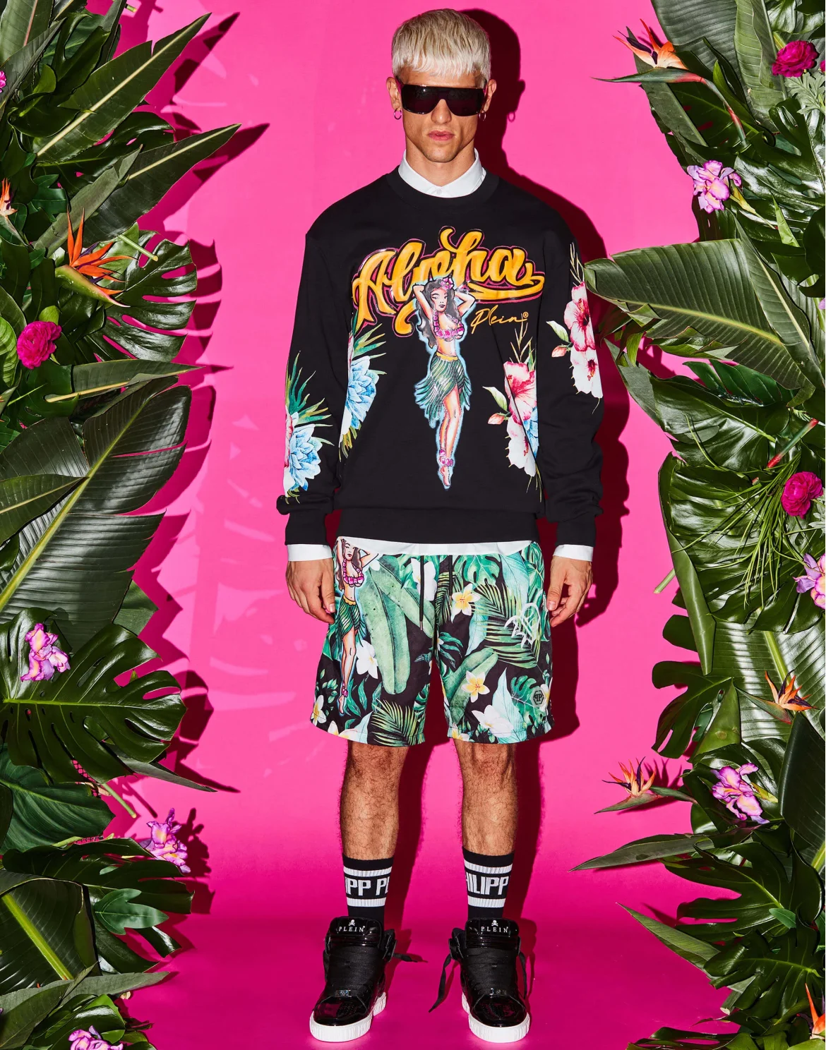 Sweatshirt LS Hawaii, цвет: Черный