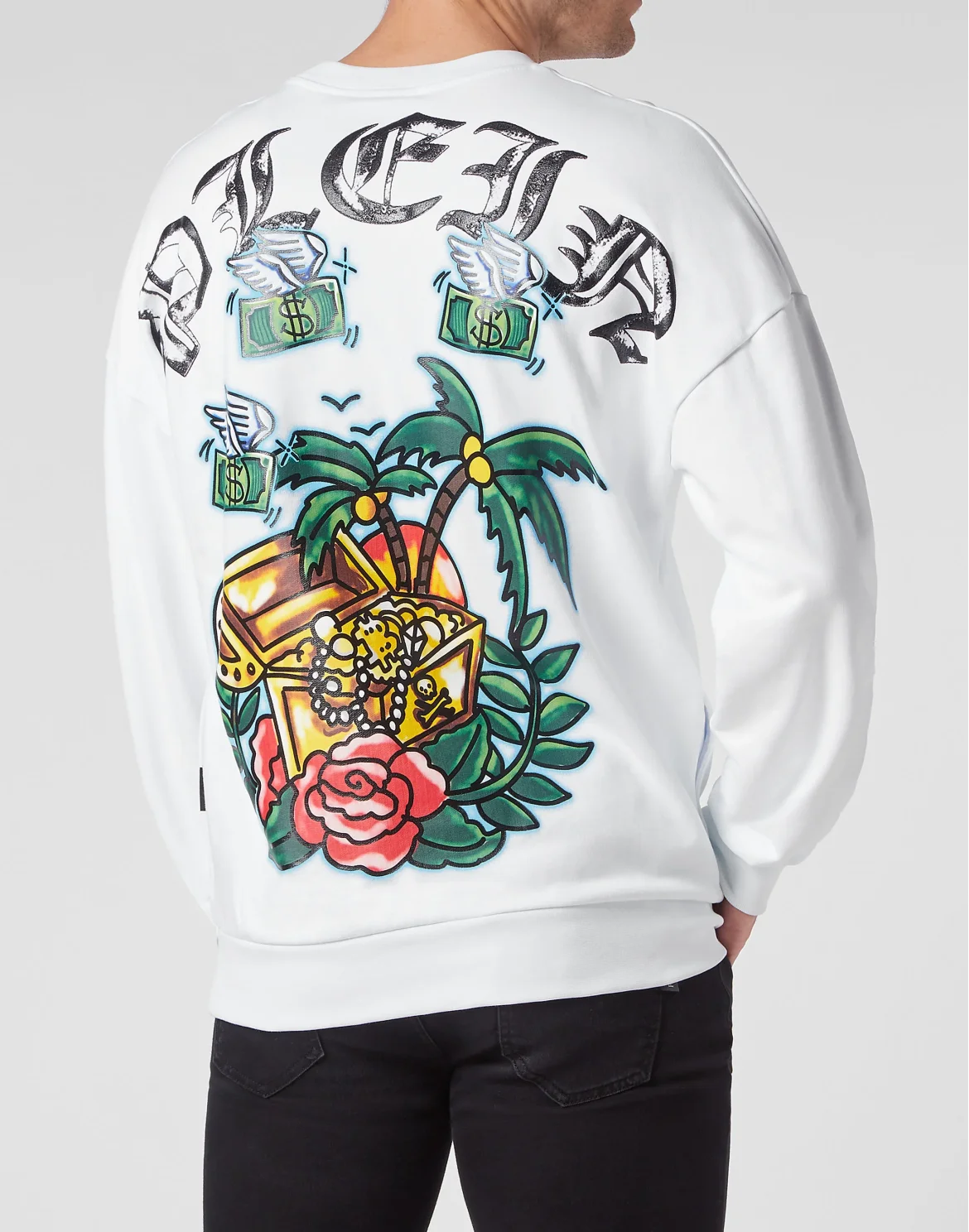 Sweatshirt LS Hawaii, цвет: Белый
