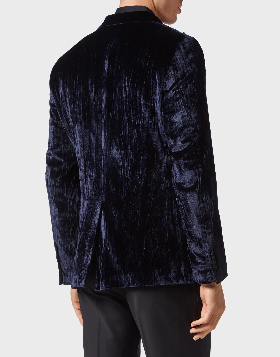 Velvet Blazer Lord Fit, цвет: Синий