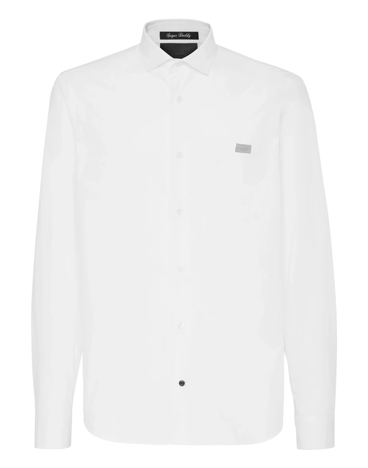 Shirt Sugar Daddy Cut LS Snake, цвет: Белый