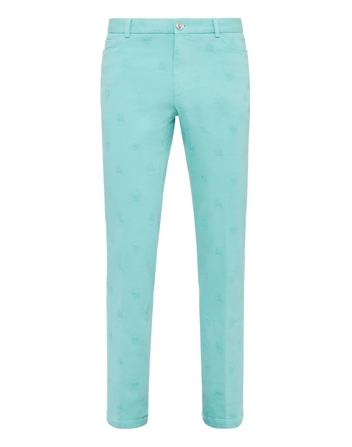 Chinos Trousers Skull, цвет: Голубой