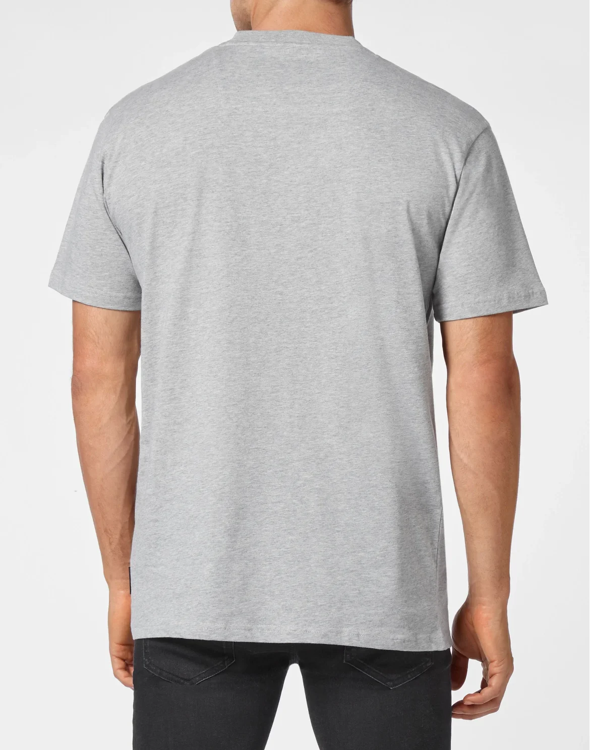 T-shirt Round Neck SS Hexagon, цвет: Серый