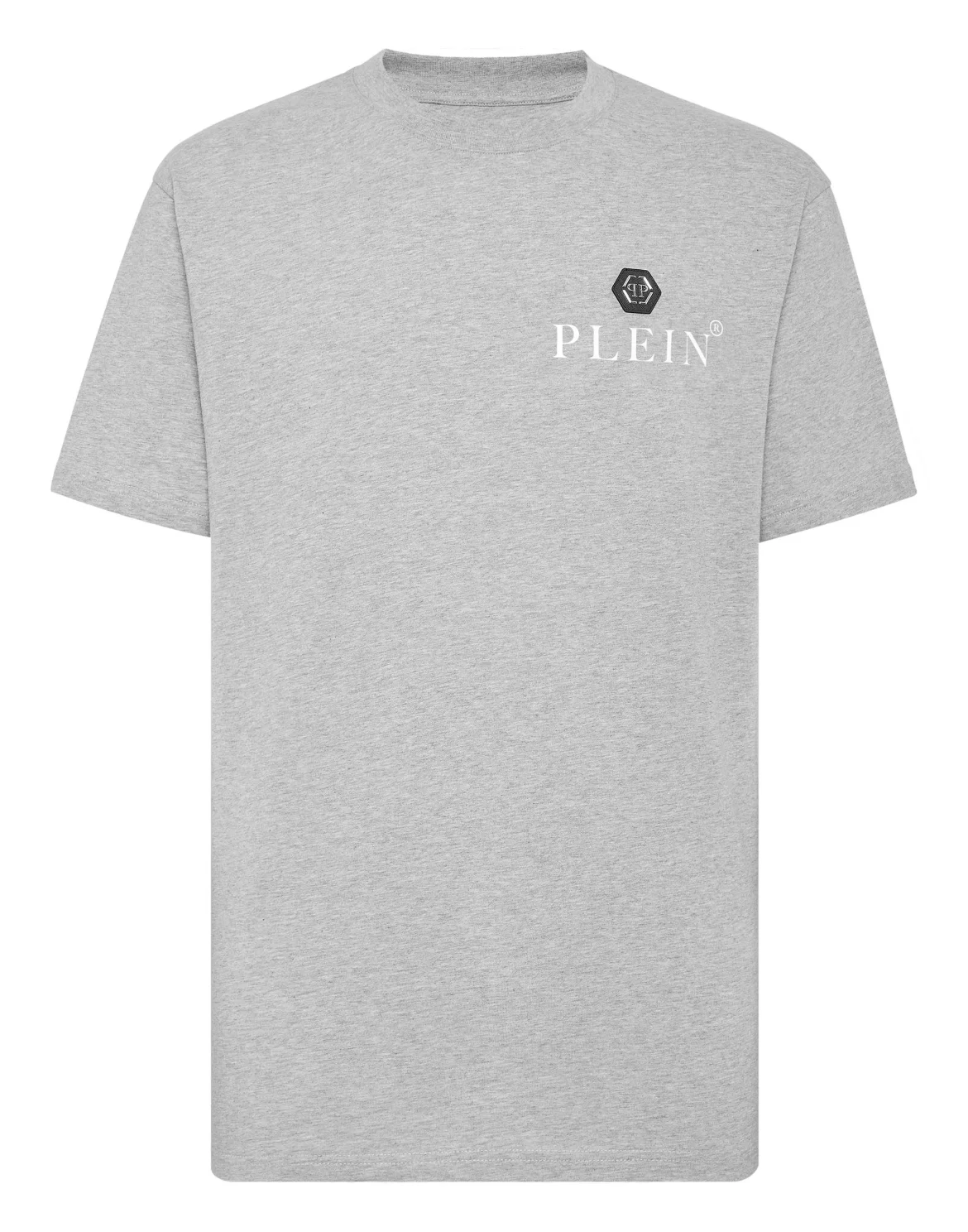 T-shirt Round Neck SS Hexagon, цвет: Серый