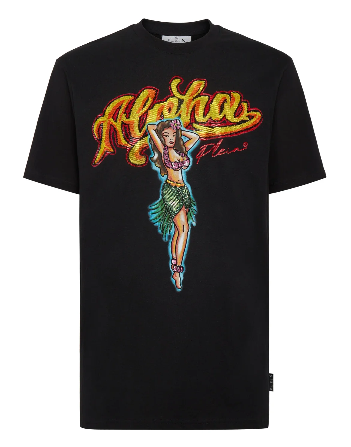 T-shirt Round Neck SS Hawaii, цвет: Черный