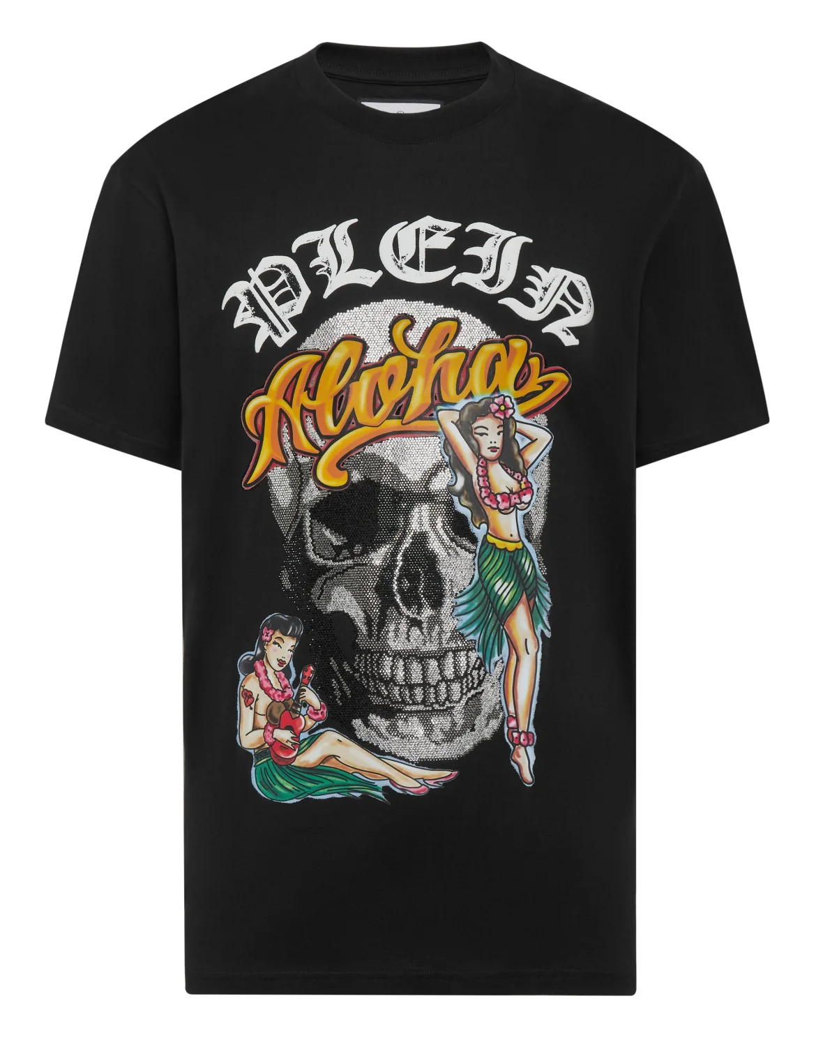 T-shirt Round Neck SS Hawaii, цвет: Черный