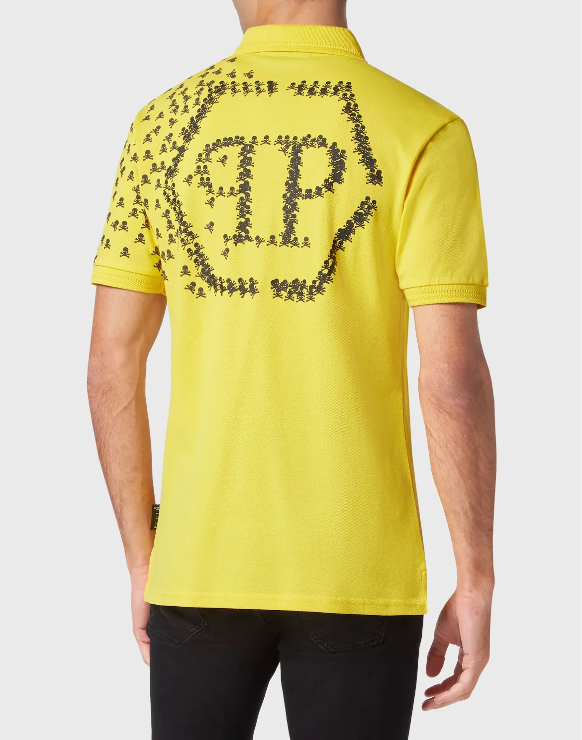 Slim Fit Polo shirt SS Skull&Bones, цвет: Желтый
