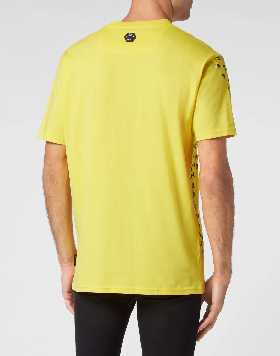 T-shirt Round Neck SS Skull&Bones, цвет: Желтый