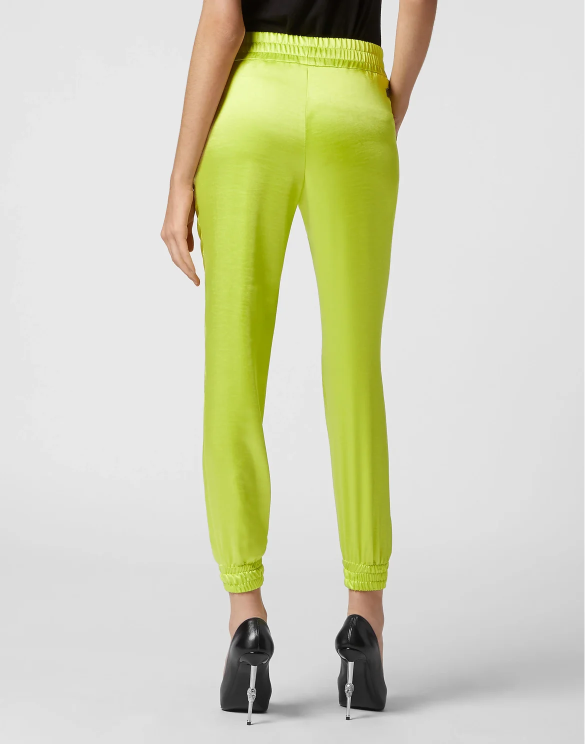 Satin Jogging Trousers, цвет: Желтый