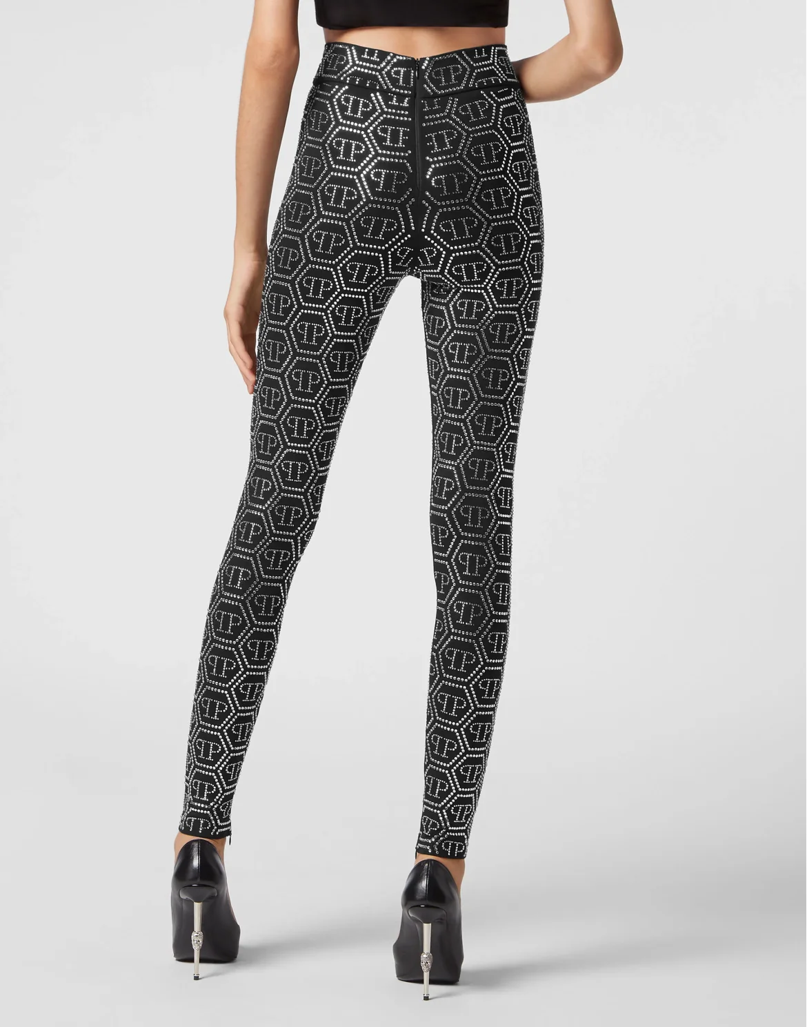 Leggings Monogram, цвет: Черный