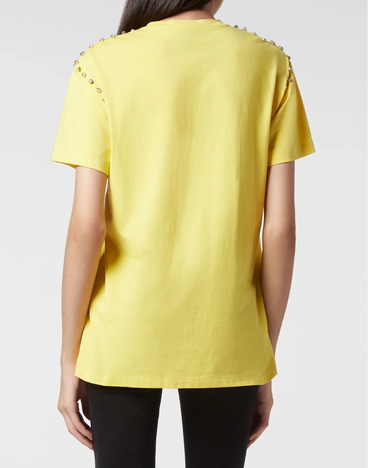 T-shirt Round Neck SS Stones, цвет: Желтый