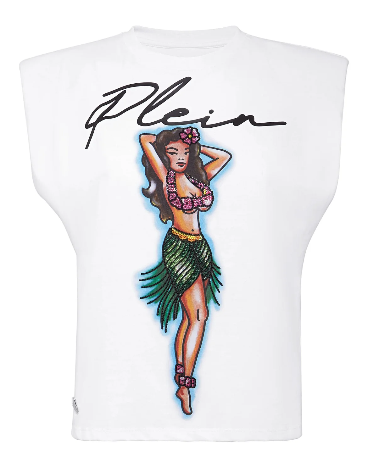 Shoulder Pad Tank Top Hawaii, цвет: Белый