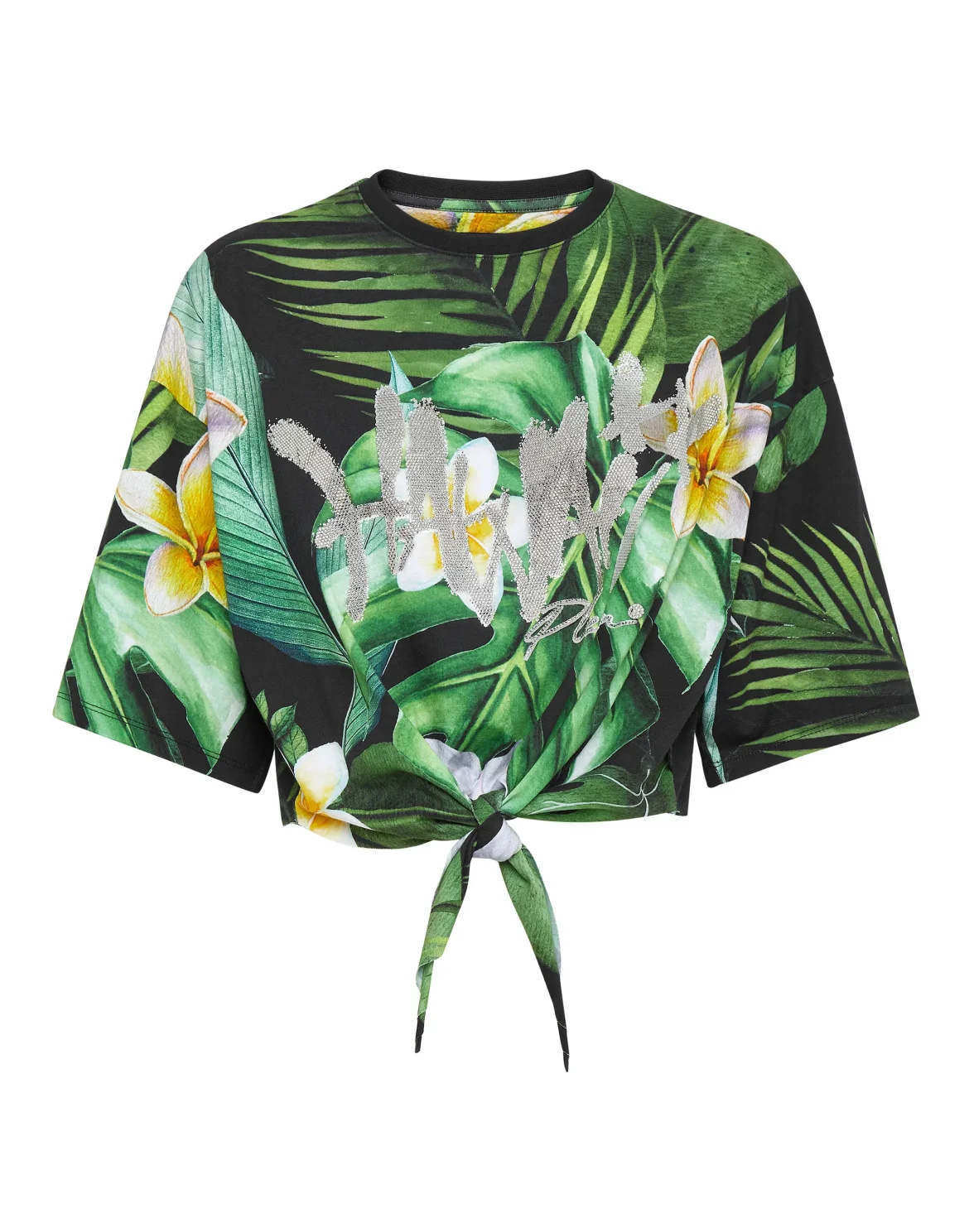 Cropped T-shirt Hawaii, цвет: Зеленый