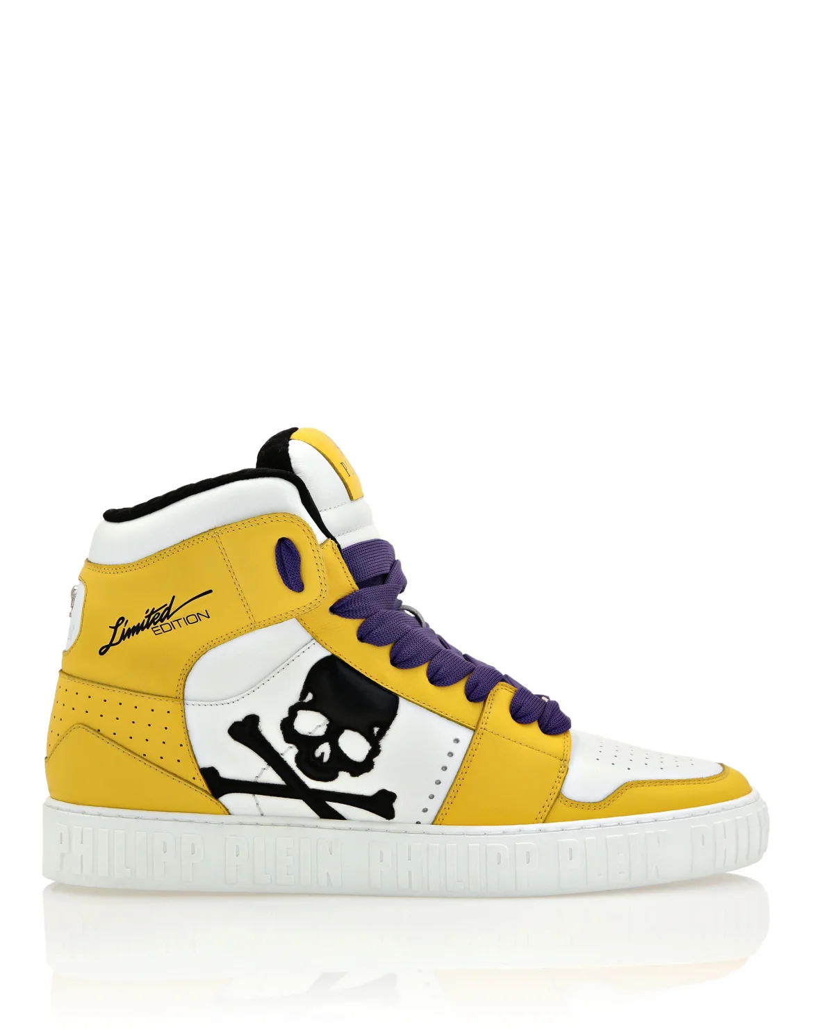 Super Street Hi-Top Sneakers Skull&Bones, цвет: Белый