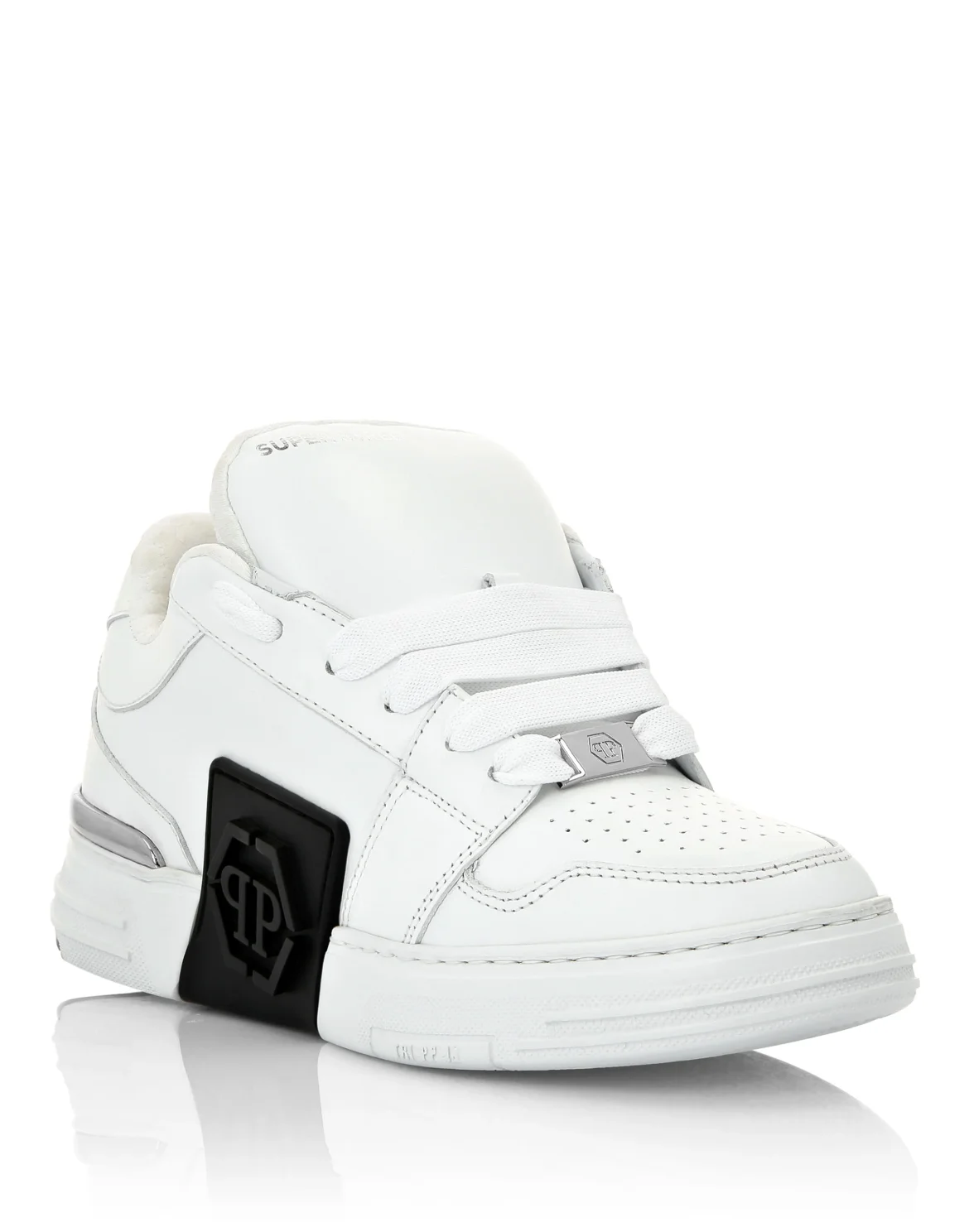 Super Street Lo-Top Sneakers Hexagon, цвет: Белый