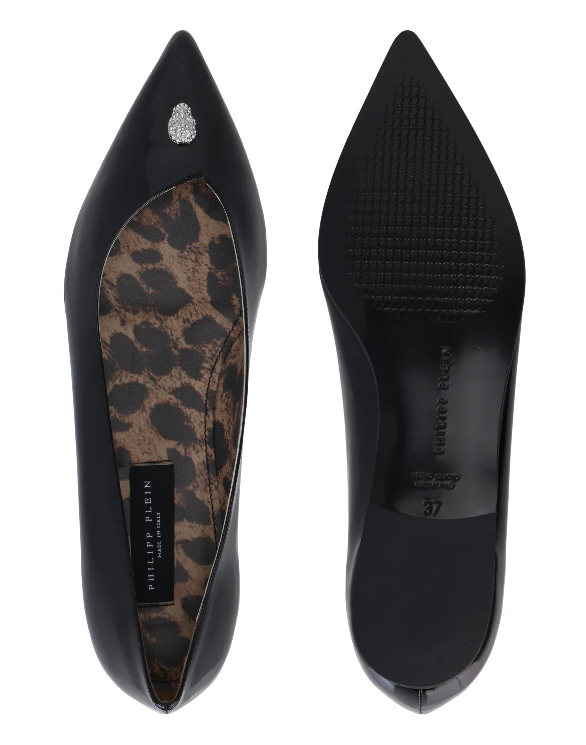 Ballet Flats Skull, цвет: Черный