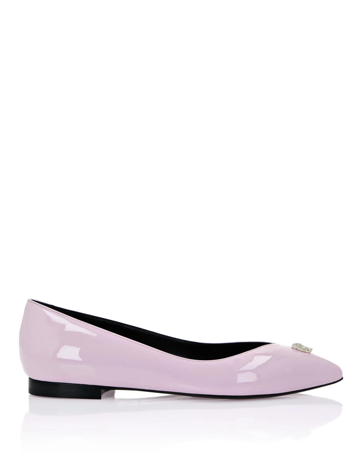 Ballet Flats Skull, цвет: Розовый