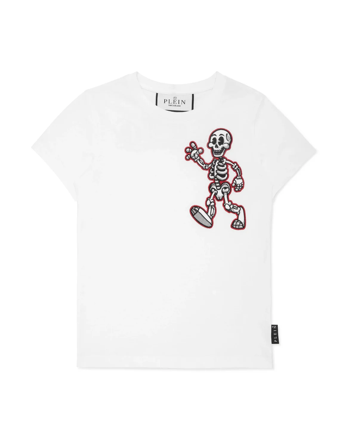 T-shirt Round Neck SS Skully Gang, цвет: Белый