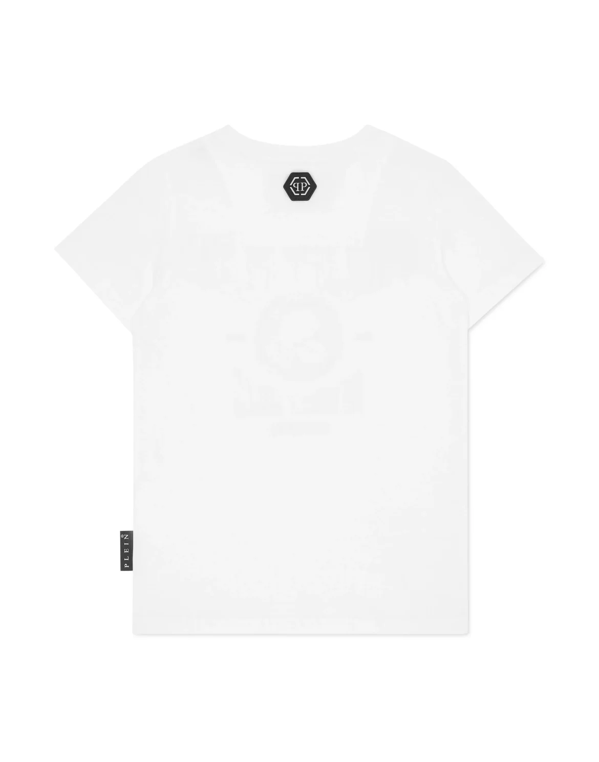 T-shirt Round Neck SS with Crystals, цвет: Белый