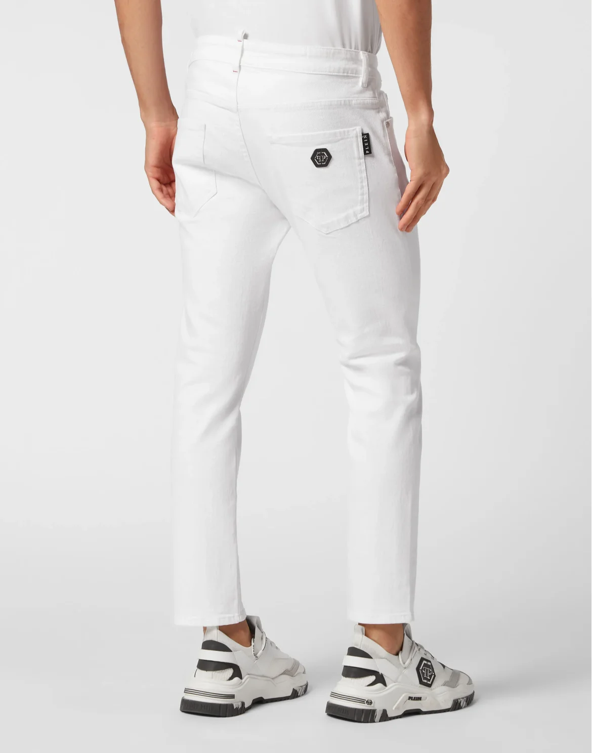 Denim Trousers Skinny Fit, цвет: Белый