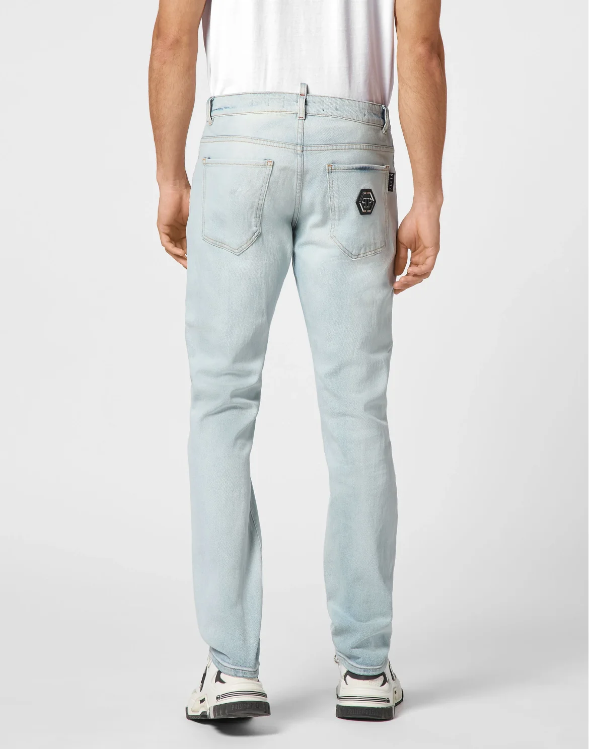 Denim Trousers Super Straight Cut Premium, цвет: Синий