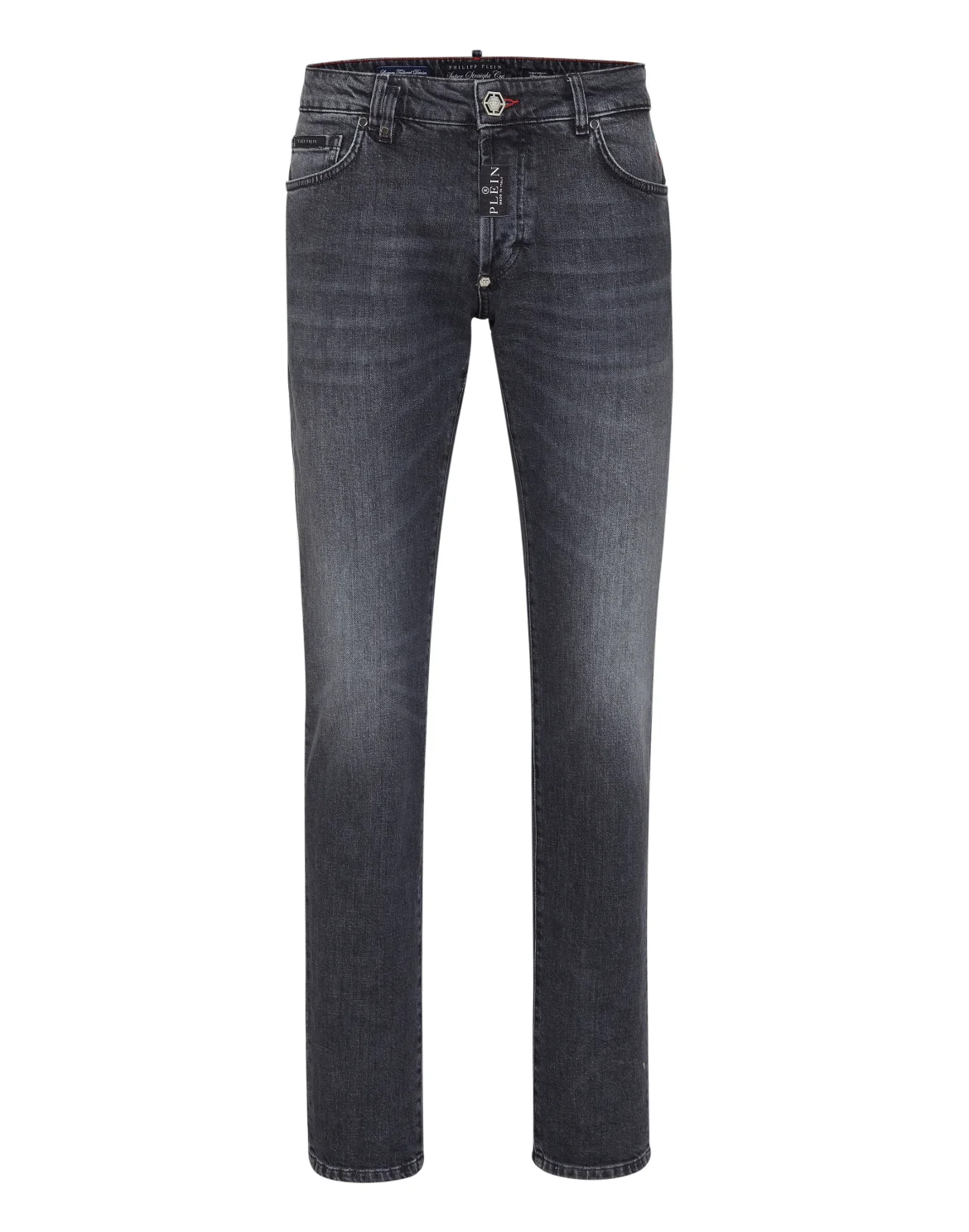 Denim Trousers Super Straight Cut Premium, цвет: Серебристый