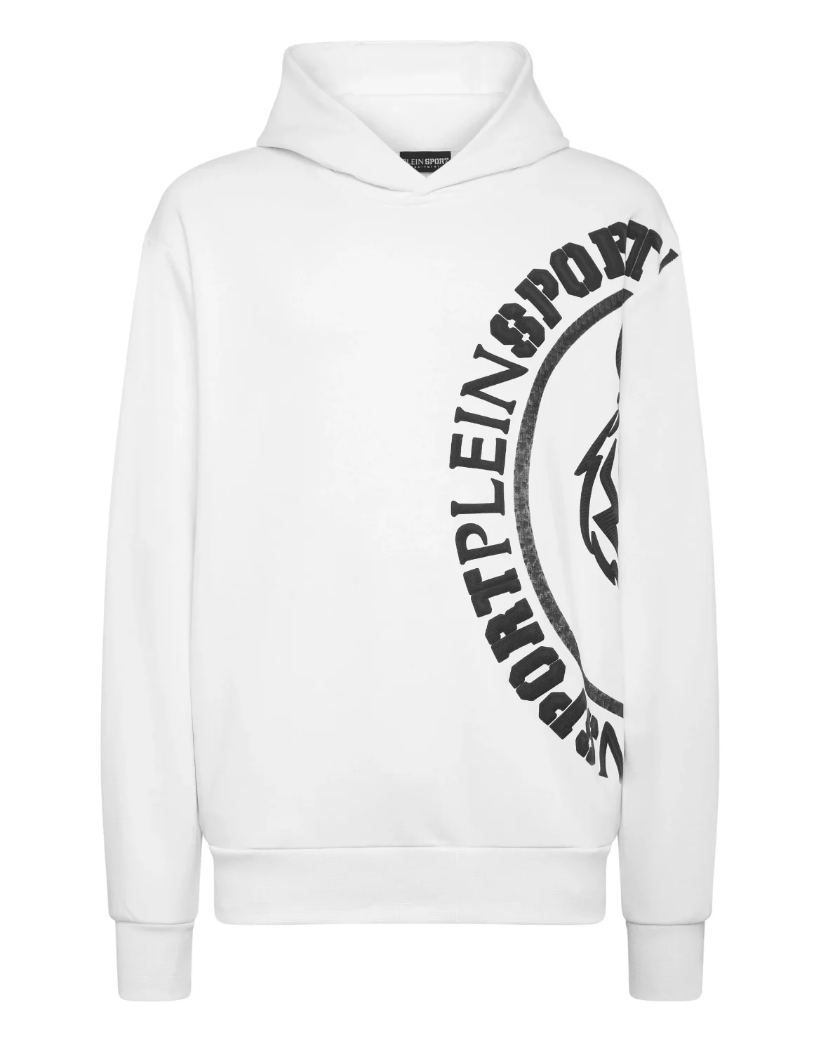 Hoodie Sweatshirt Carbon Tiger, цвет: Белый