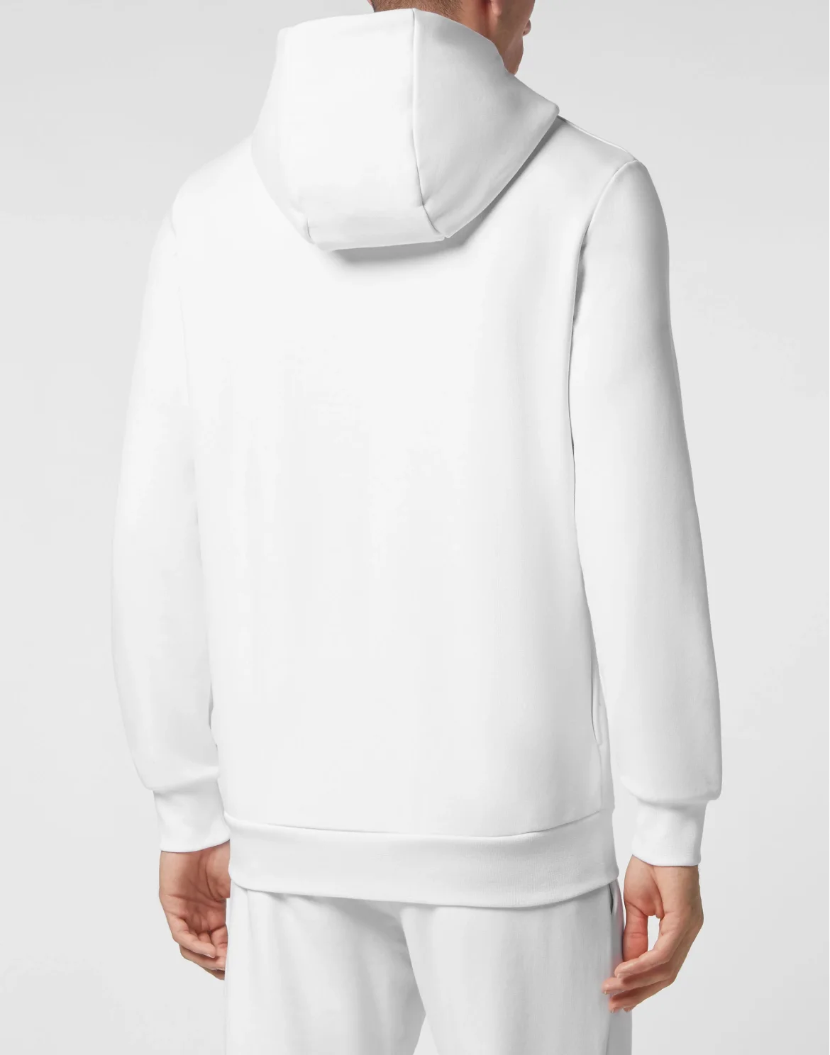 Hoodie Sweatjacket Gothic Plein, цвет: Белый
