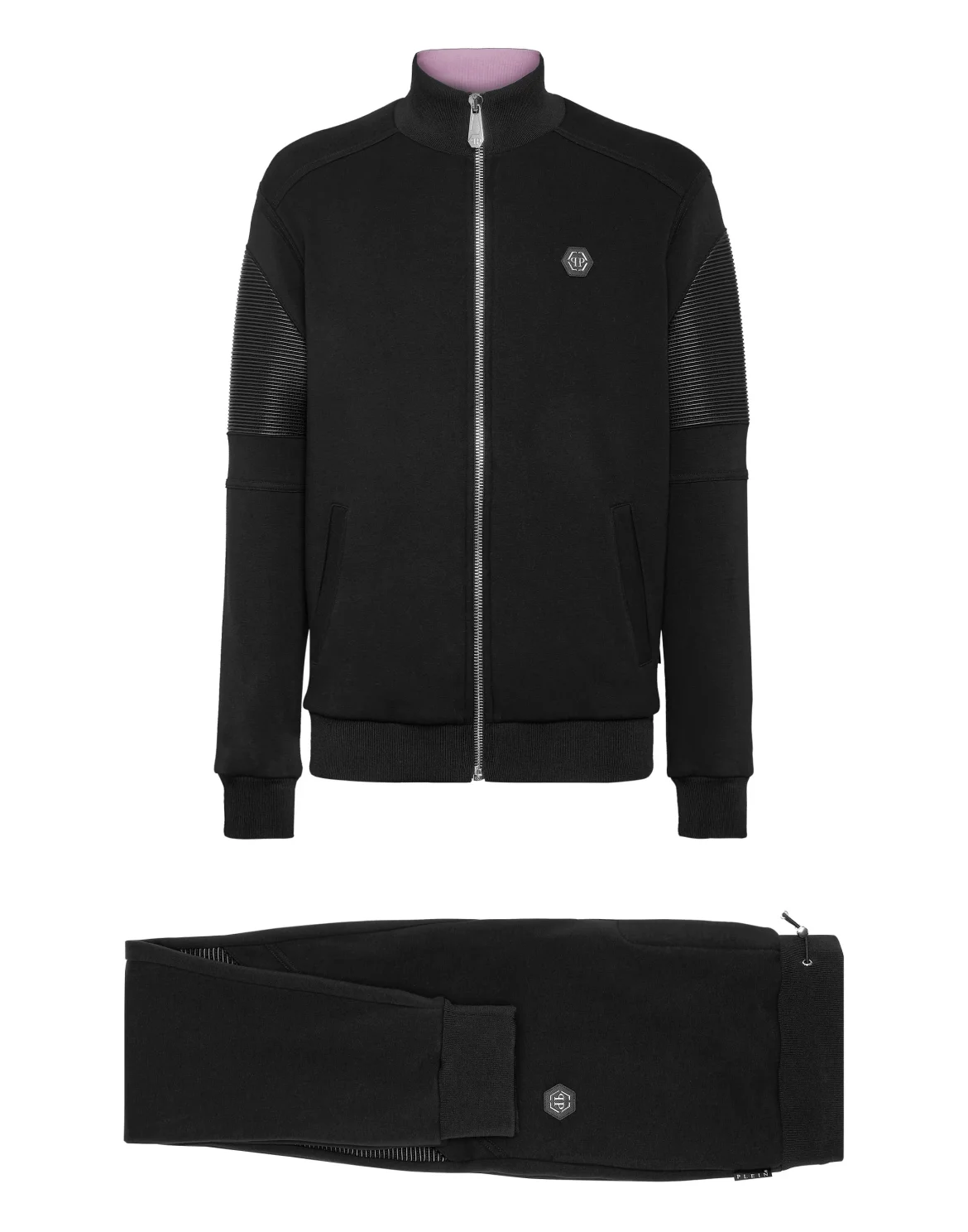 Jogging Tracksuit: Top/Trousers Constructed, цвет: Черный